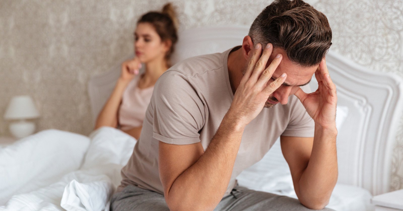 Men who are unhappy in a relationship but won’t admit it usually display these 8 specific behaviors