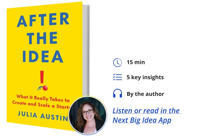 After the idea Julia Austiin's next great idea club book