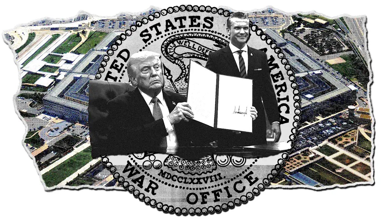 Trump wants to rename the Defense Department. Is he ready for the branding backlash?